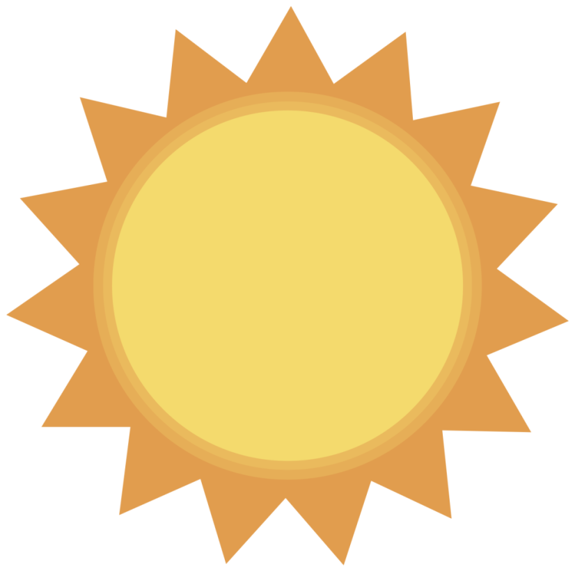 Magnetická nástěnka - sluníčko