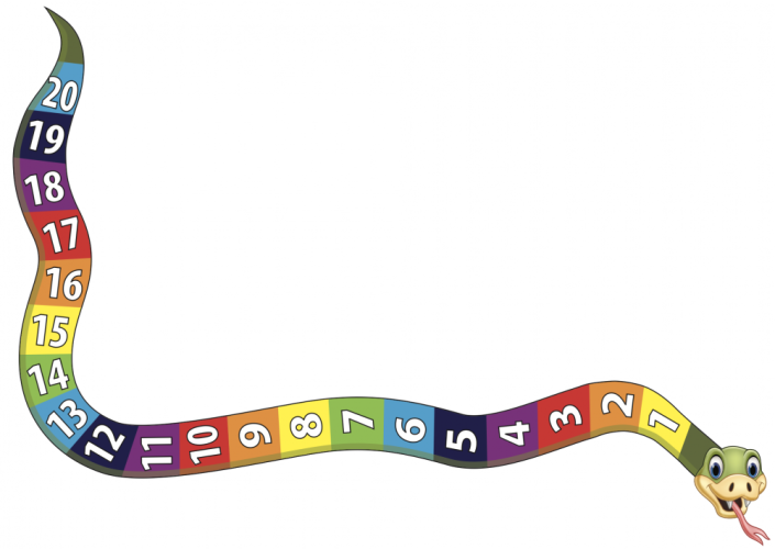 Had s číslami 1-20