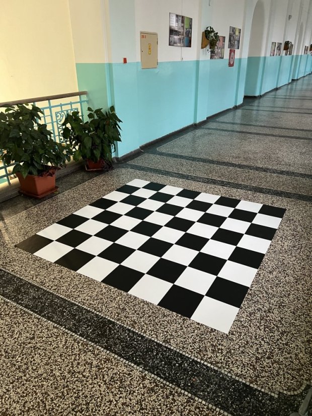 Podlahová šachovnica