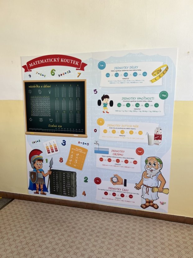 Matematický koutek - S podlahovým polepem: NE