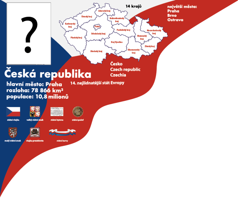 Levý horní roh ČR