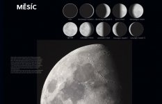 Nástenná tabuľa Mesiac