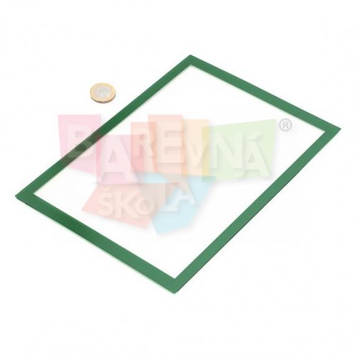 Magnetické vrecko na papier A5 - Barva: Střední zelená