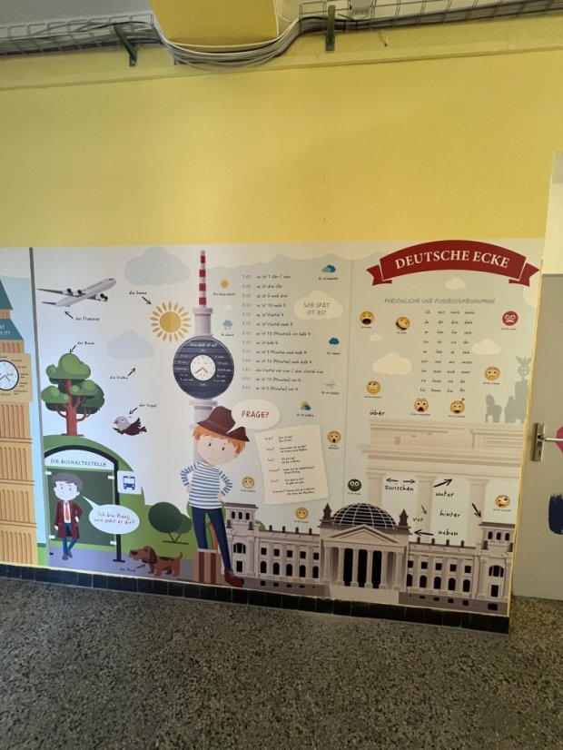 Německý koutek - S podlahovým polepem: ANO