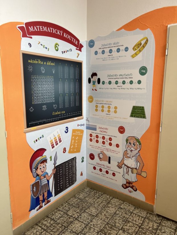 Matematický koutek - S podlahovým polepem: NE