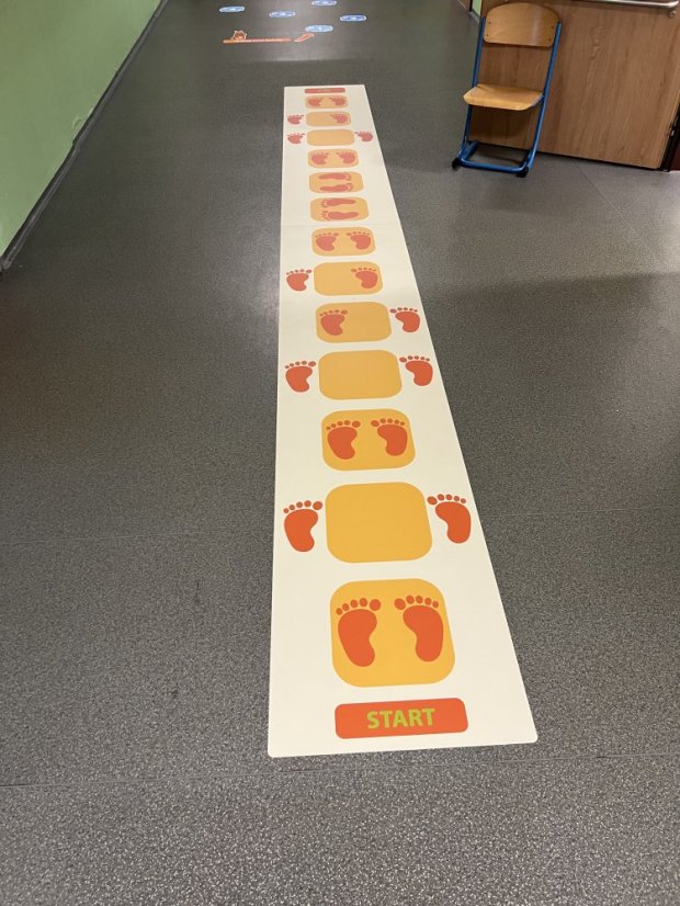 Podlahová dráha HOP