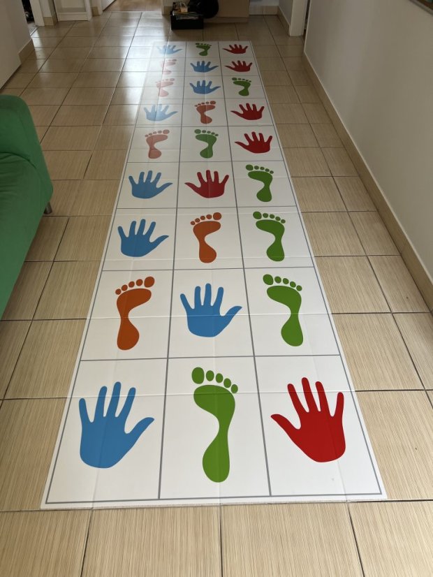 Hemigame - podlahový polep