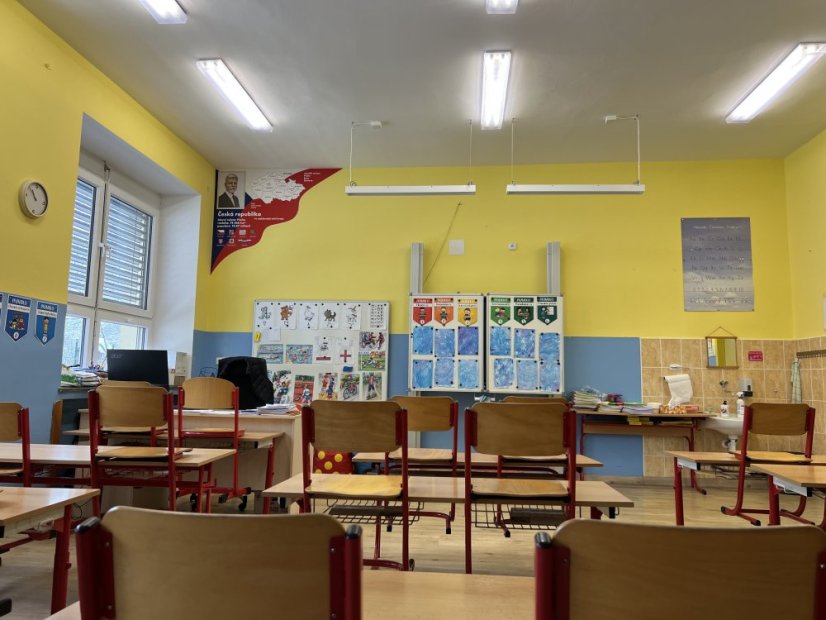 Levý horní roh ČR