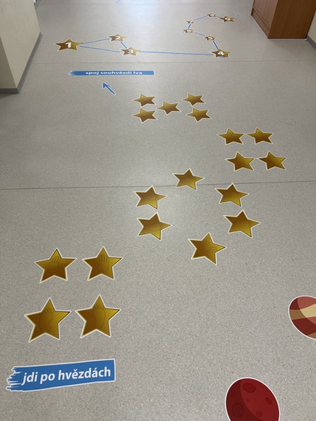 Senzomotorická dráha - vesmír