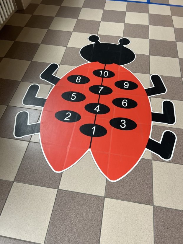 Skákajúcí panák - beruška