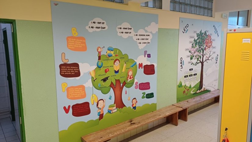 Nástěnná deska Český jazyk