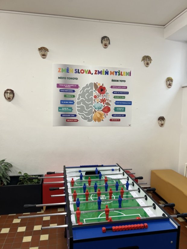 Slova a myšlení - nástěnná deska