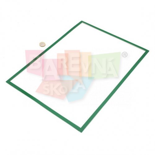 Magnetická kapsa na papír A3 - Barva: Zelená
