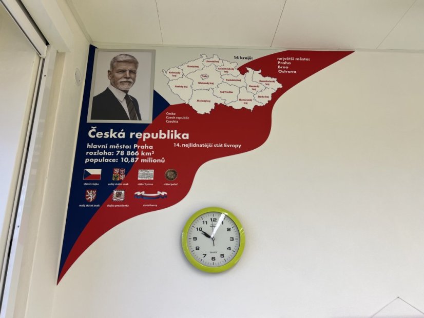 Levý horní roh ČR