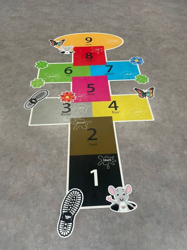 Opravná sada pro podlahové polepy